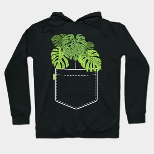 Monstera Pocket Plant Mama Hoodie